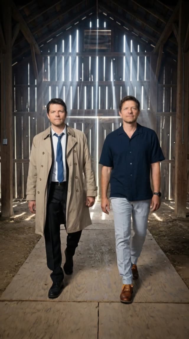 Castiel then and now