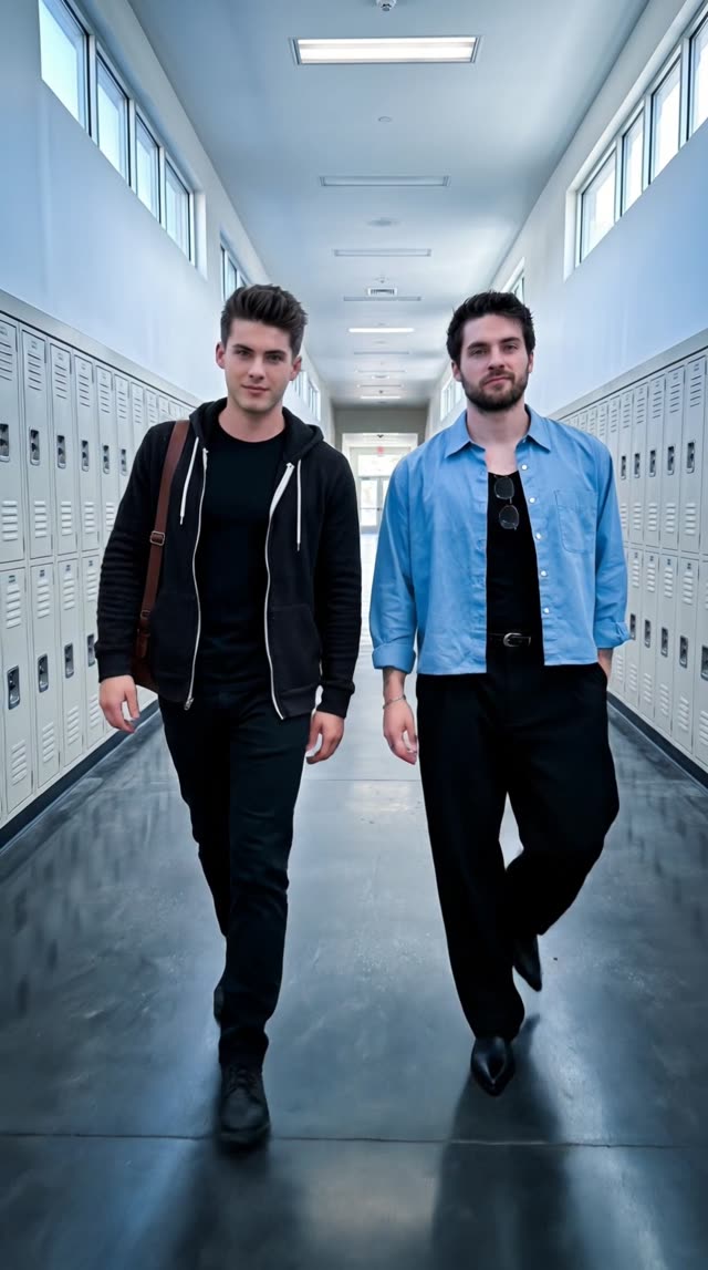 Liam Dunbar then and now
